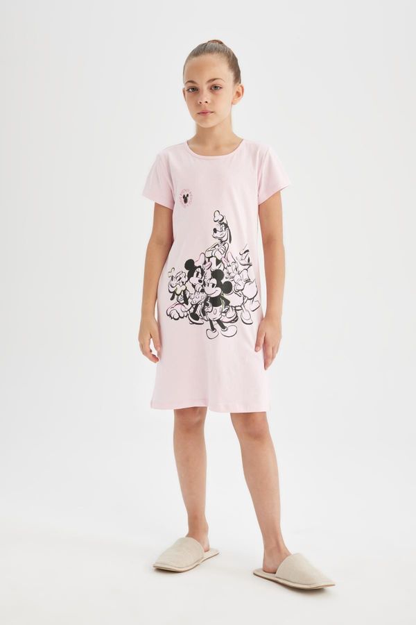 DEFACTO DEFACTO Girl's Disney Mickey Mouse & Friends Short Sleeve Dress