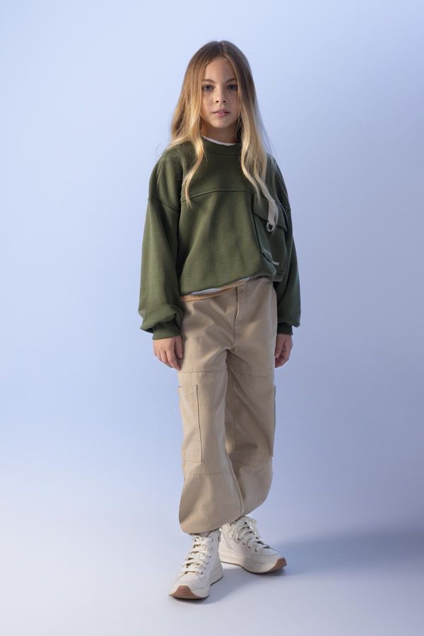 DEFACTO DEFACTO Girls' Parachute & Gabardine Pants