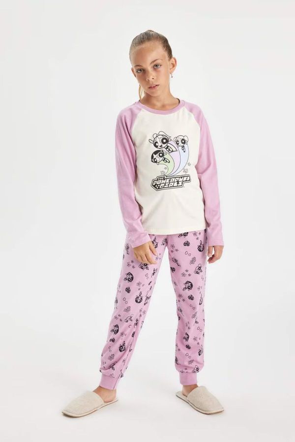 DEFACTO DEFACTO Girls Powerpuff Girls Long Sleeve Pajama Set