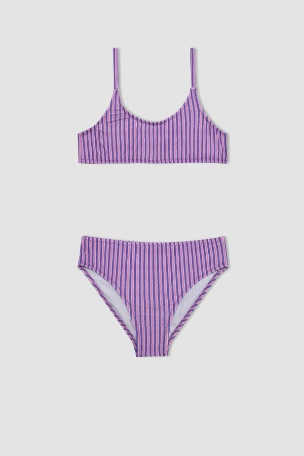 DEFACTO DEFACTO Girl's Striped Bikini Set