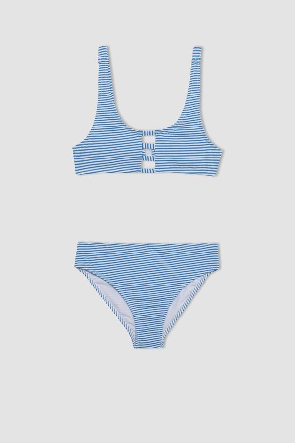 DEFACTO DEFACTO Girl's Striped Bikini Set