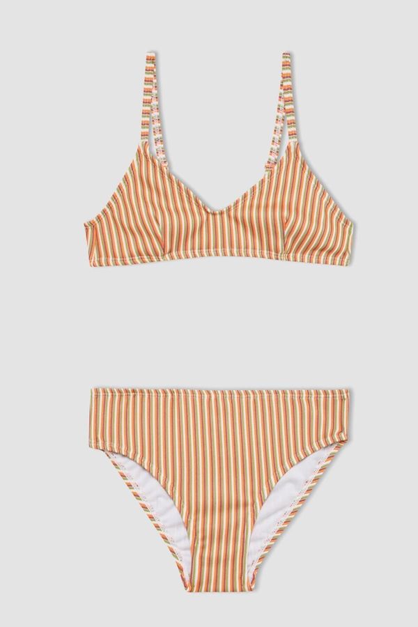 DEFACTO DEFACTO Girl's Striped Bikini Set