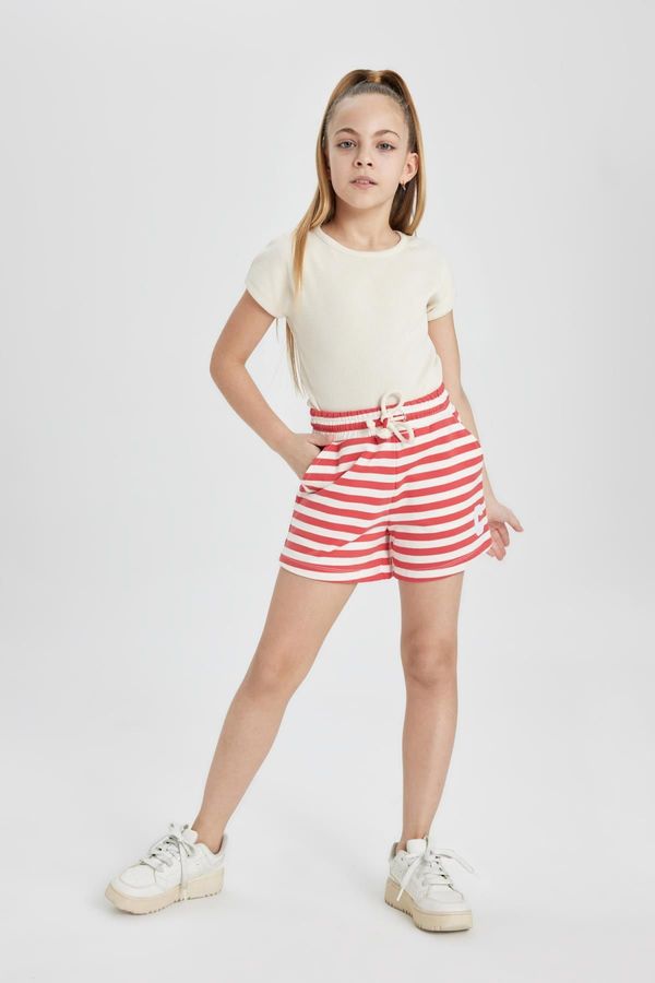 DEFACTO DEFACTO Girls Striped Shorts