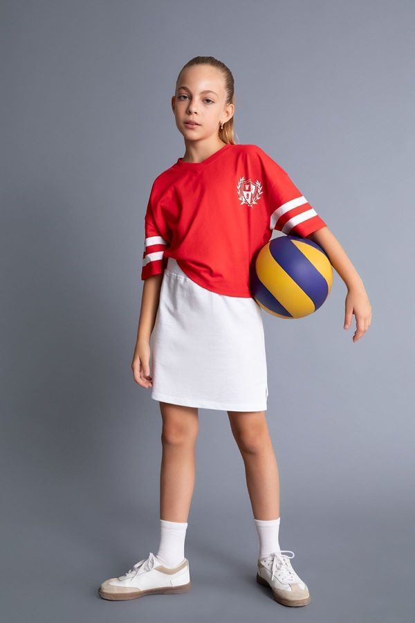 DEFACTO DEFACTO Girl's Sweatshirt Fabric Skirt