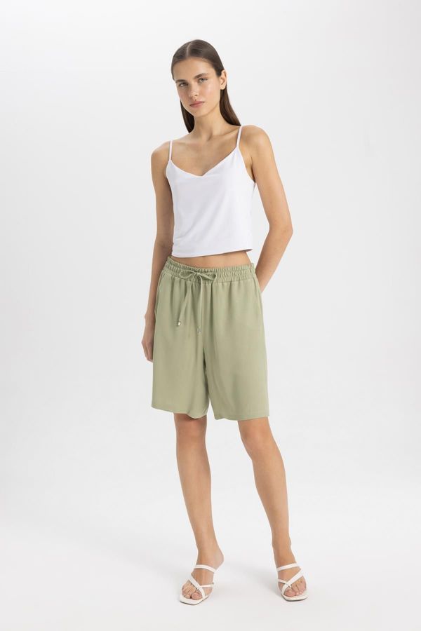 DEFACTO DEFACTO High Waist Short Leg Belmando Shorts