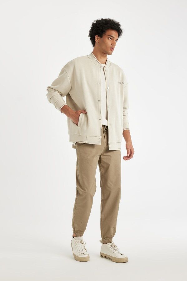 DEFACTO DEFACTO Jogger Pants with Elastic Waistband and Tie