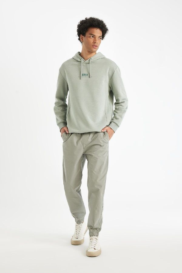 DEFACTO DEFACTO Jogger Pants with Elastic Waistband and Tie