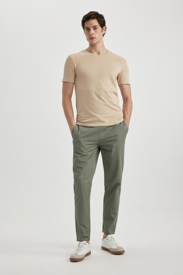 DEFACTO DEFACTO Jogger Skinny Leg Gabardine Trousers