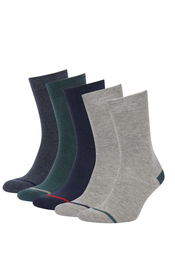 DEFACTO DEFACTO Men's Cotton 5-Piece Socks