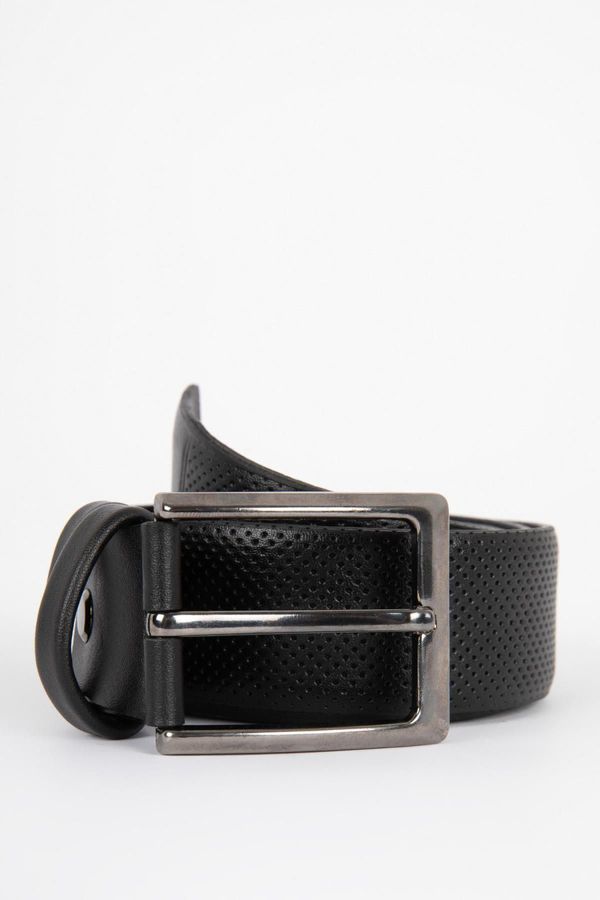 DEFACTO DEFACTO Men's Faux Leather Belt