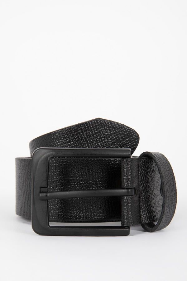 DEFACTO DEFACTO Men's Faux Leather Jean Belt