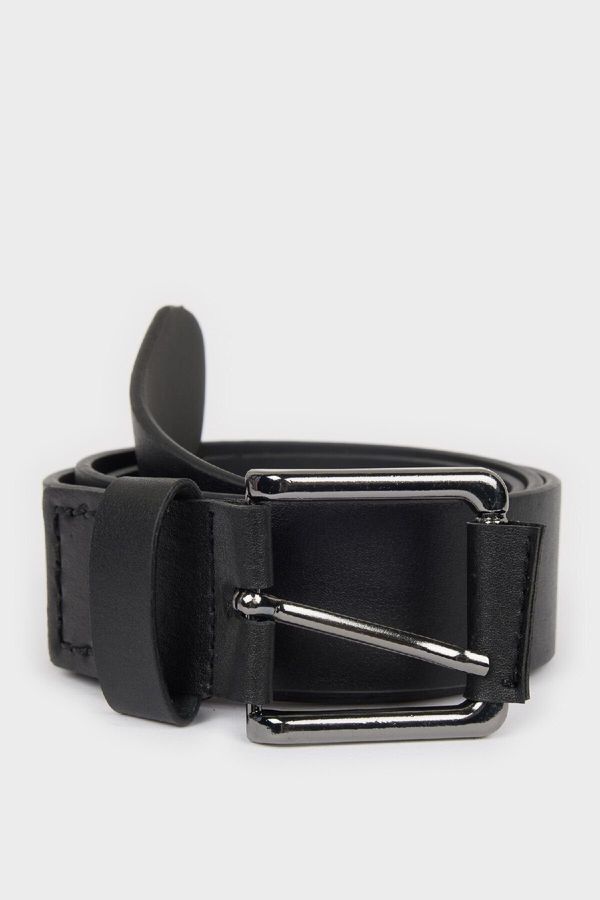 DEFACTO DEFACTO Men's Faux Leather Jean Belt