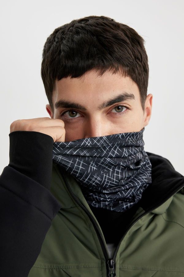 DEFACTO DEFACTO Men's Fleece Scarf