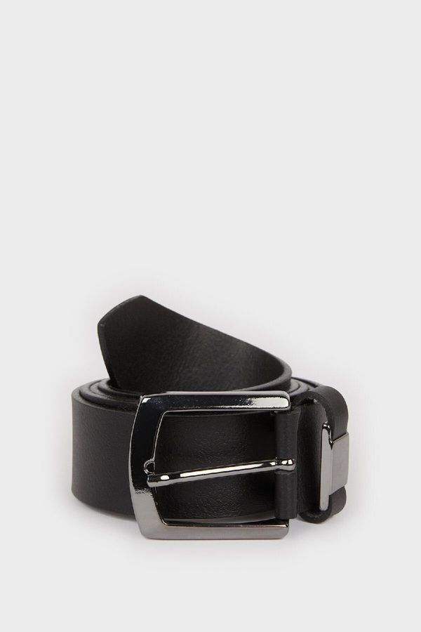 DEFACTO DEFACTO Men's Leather Casual Belt