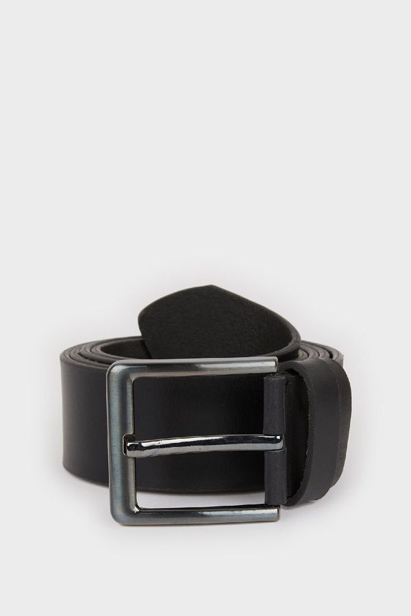 DEFACTO DEFACTO Men's Leather Jean Belt