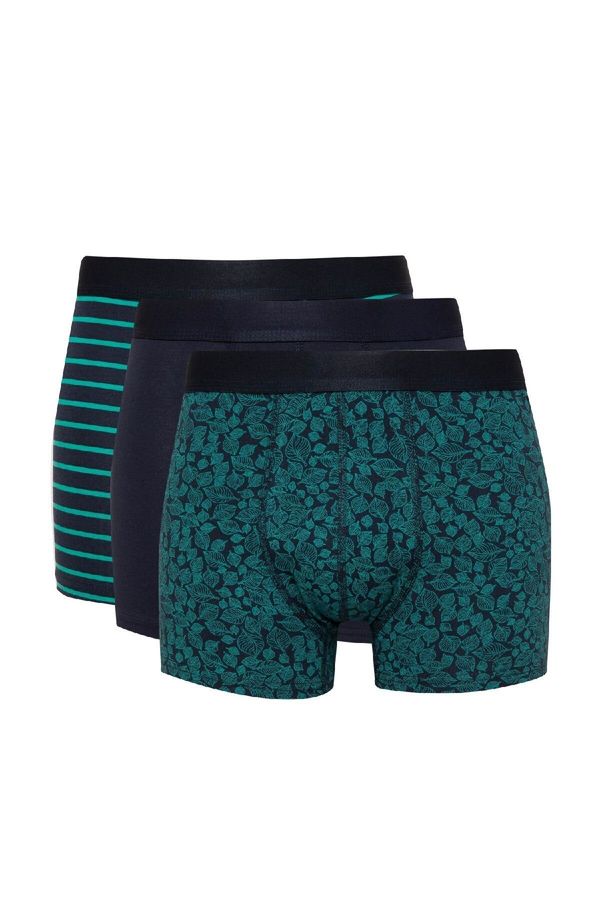 DEFACTO DEFACTO Men's Patterned 3-Pack Boxer