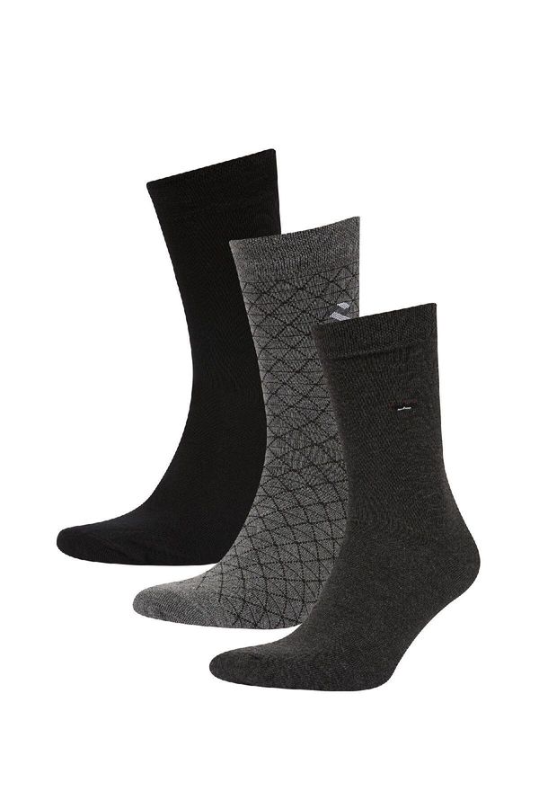 DEFACTO DEFACTO Men's Seamless 3-Pack Bamboo Long Socks