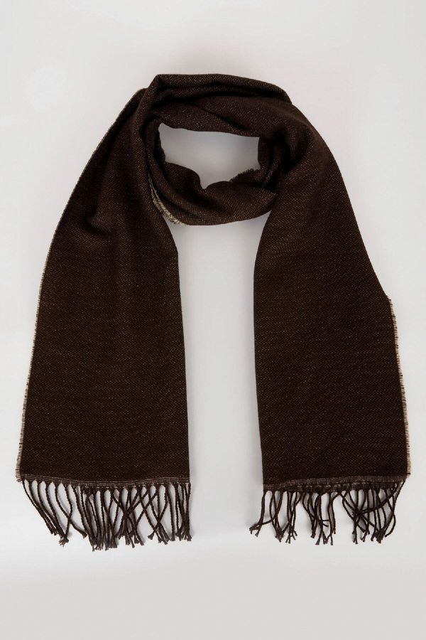 DEFACTO DEFACTO Men's Woven Scarf