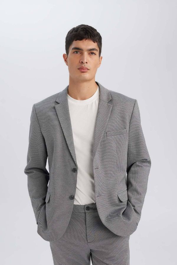 DEFACTO DEFACTO Modern Fit Lined Blazer Jacket