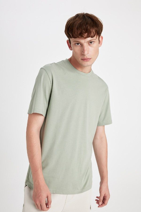 DEFACTO DEFACTO New Regular Fit Crew Neck Short Sleeve T-Shirt