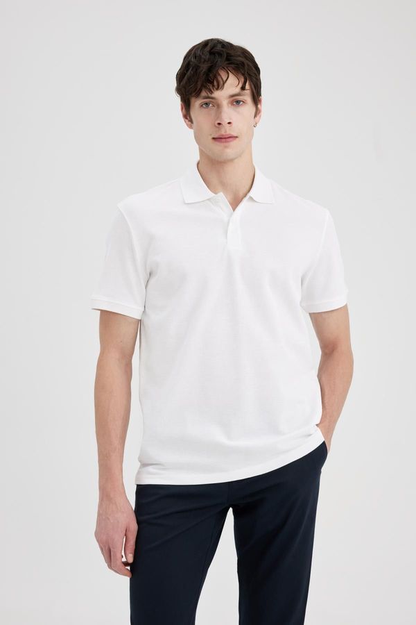 DEFACTO DEFACTO New Regular Fit Short Sleeve Polo Basic T-Shirt