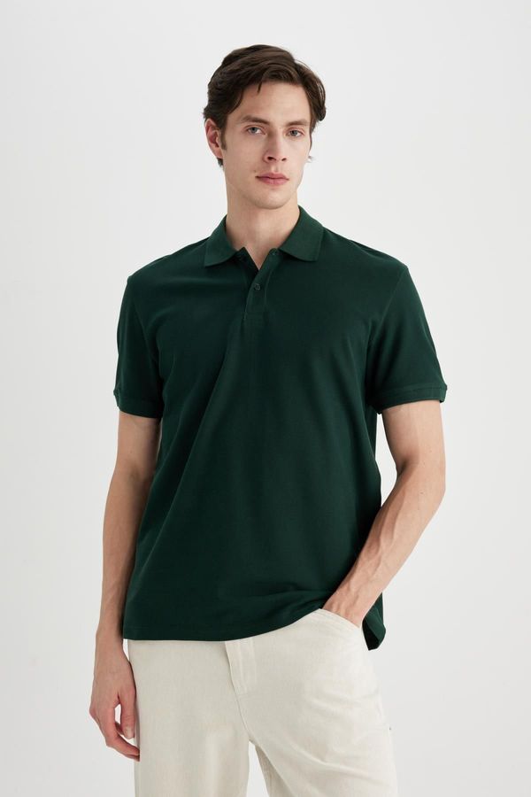 DEFACTO DEFACTO New Regular Fit Short Sleeve Polo Basic T-Shirt