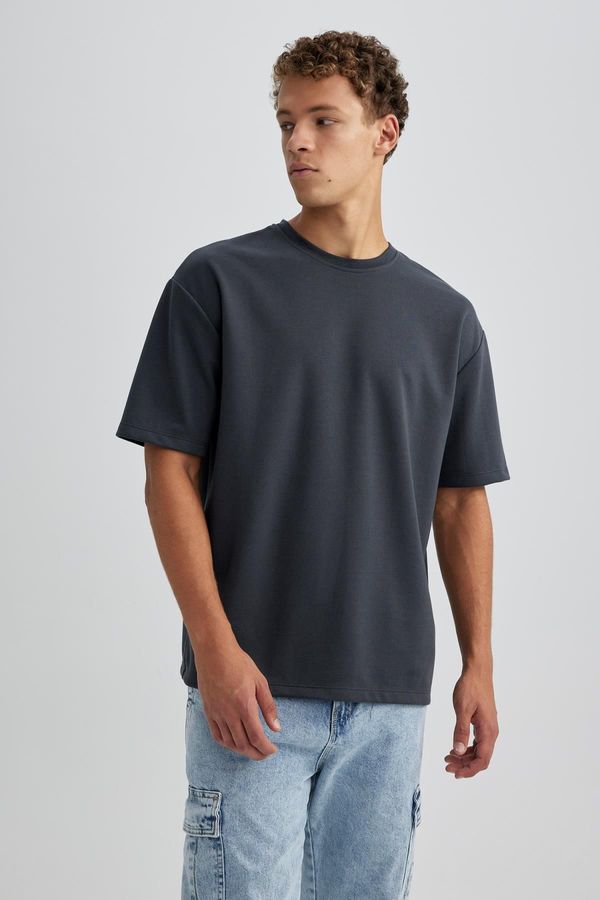 DEFACTO DEFACTO Oversize Fit Crew Neck T-Shirt