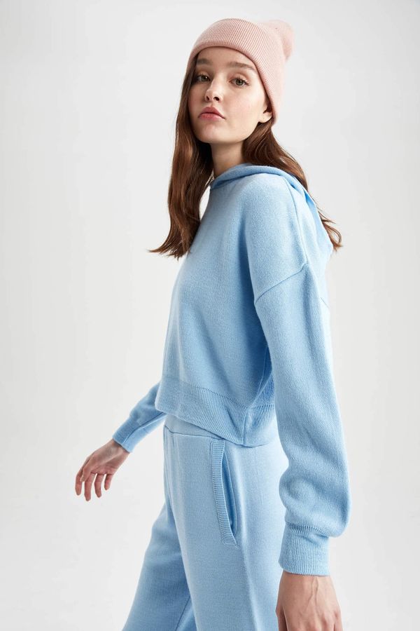 DEFACTO DEFACTO Oversize Fit Hooded Sweater