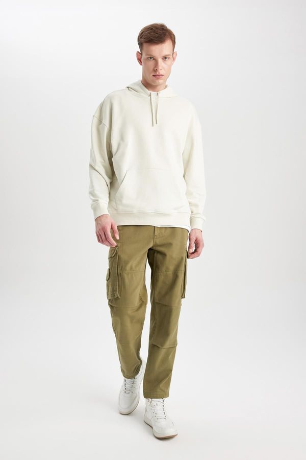 DEFACTO DEFACTO Pants Wide Leg Fit Wide Mould Normal Waist Wide Leg Cargo Pocket