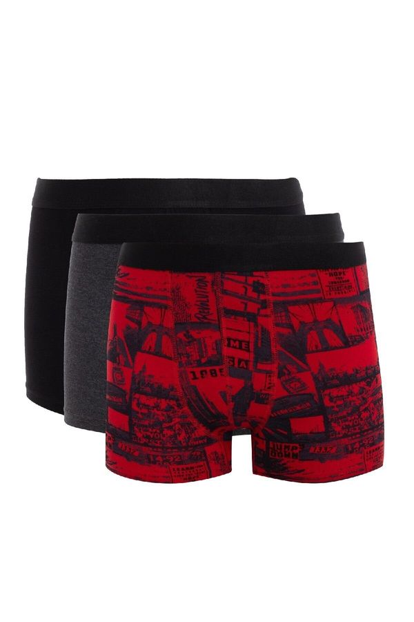 DEFACTO DEFACTO Regular Fit 3-pack Boxer