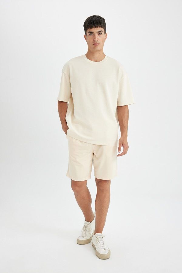 DEFACTO DEFACTO Regular Fit Basic Bermuda Shorts