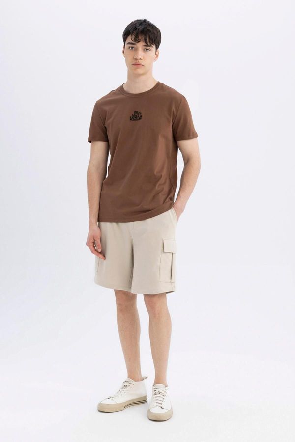 DEFACTO DEFACTO Regular Fit Cargo Basic Shorts