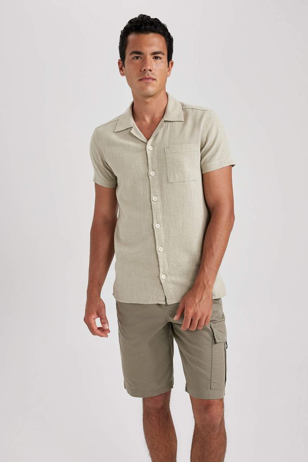 DEFACTO DEFACTO Regular Fit Cotton Short Sleeve Shirt