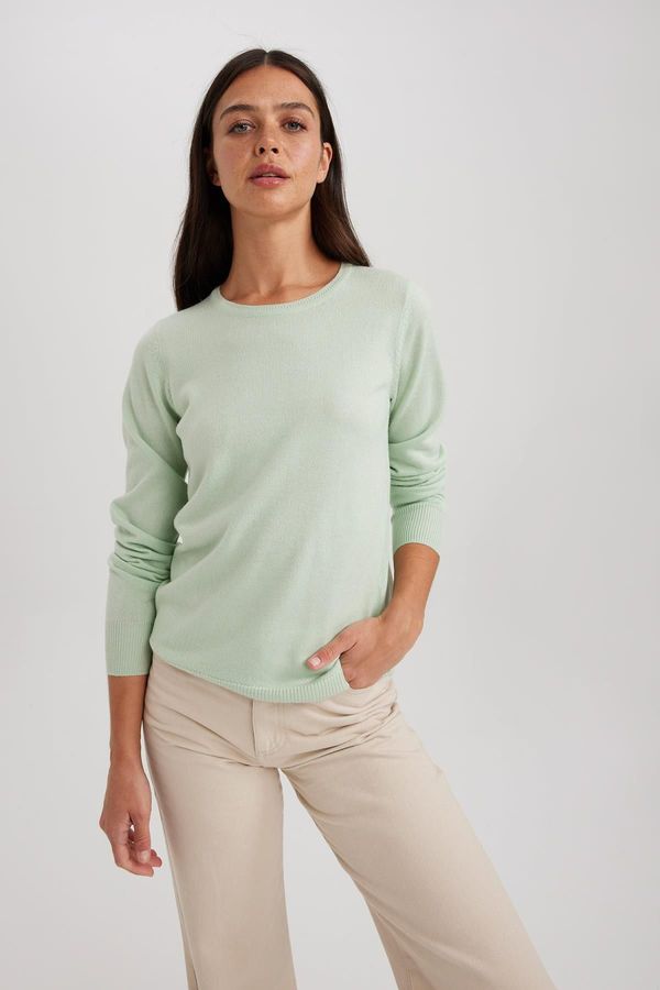 DEFACTO DEFACTO Regular Fit Crew Neck Basic Sweater