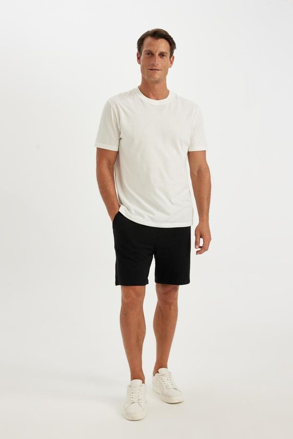 DEFACTO DEFACTO Regular Fit Jacquard Shorts