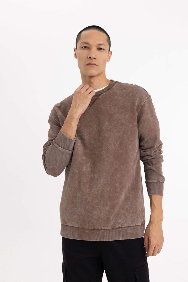 DEFACTO DEFACTO Regular Fit Long Sleeve Sweatshirt