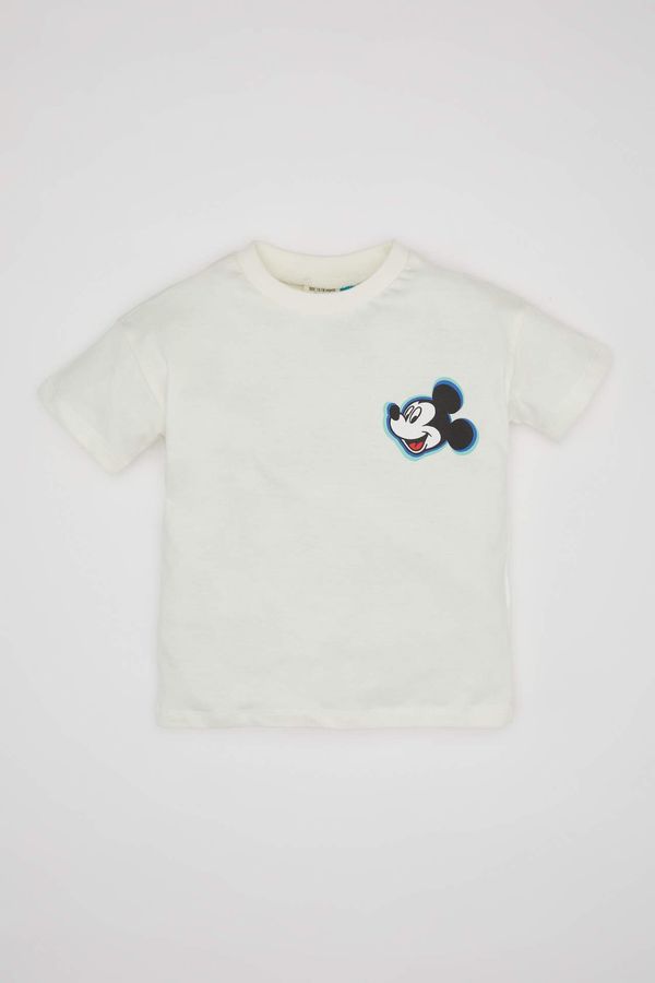 DEFACTO DEFACTO Regular Fit Mickey & Minnie Licensed Short Sleeve T-Shirt