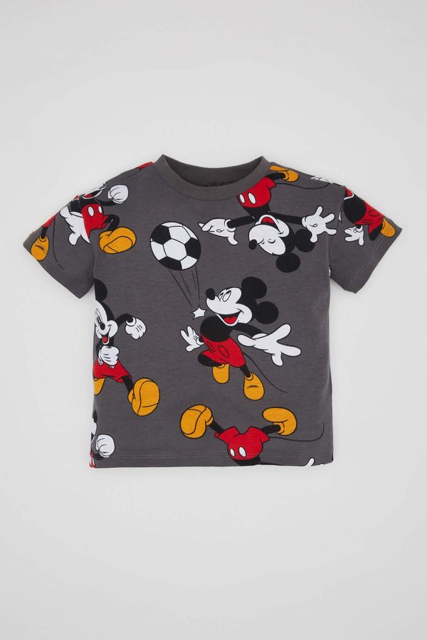 DEFACTO DEFACTO Regular Fit Mickey & Minnie Licensed Short Sleeve T-Shirt