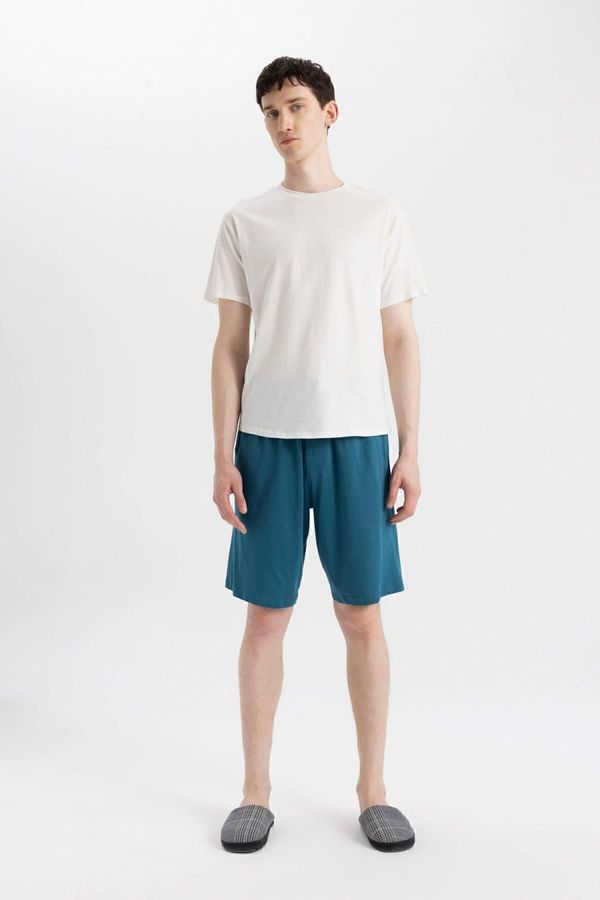 DEFACTO DEFACTO Regular Fit Pocketed Shorts Pajama Bottoms