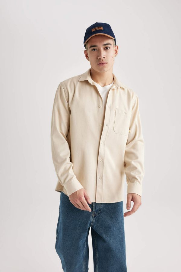 DEFACTO DEFACTO Regular Fit Sensual Long Sleeve Shirt