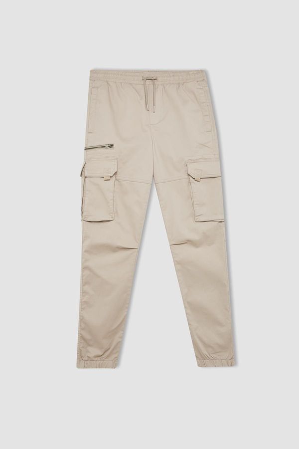 DEFACTO DEFACTO Regular Jogger Cargo Trousers with Pocket