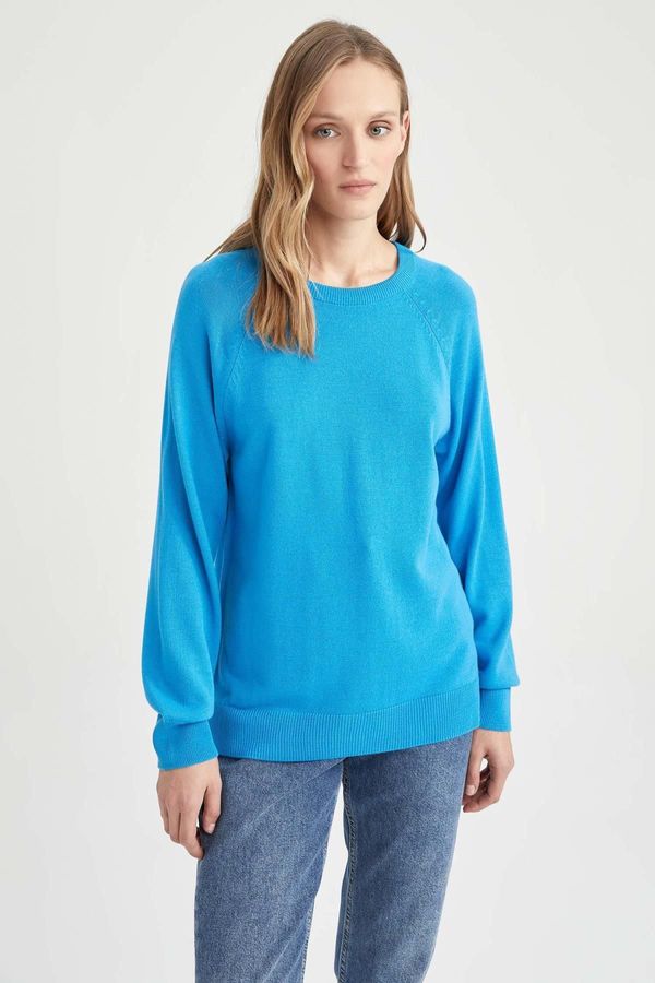 DEFACTO DEFACTO Relax Fit Crew Neck Basic Sweater