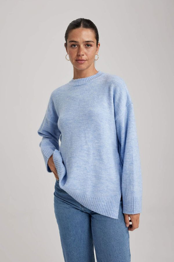 DEFACTO DEFACTO Relax Fit Crew Neck Tunic