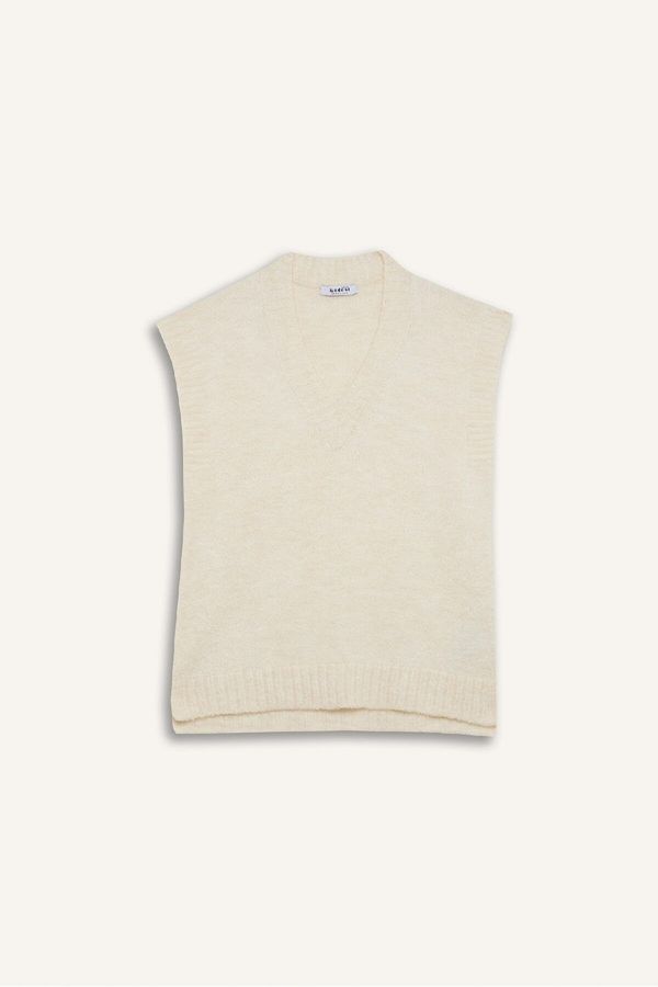 DEFACTO DEFACTO Relax Fit Half Turtleneck Basic Plain Knit Sweater