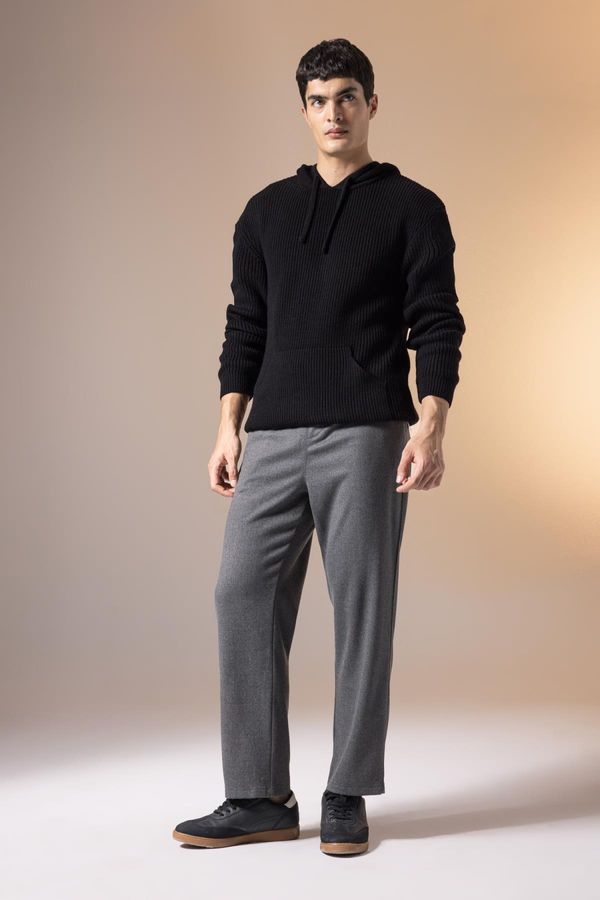 DEFACTO DEFACTO Relax Fit Straight Leg Trousers