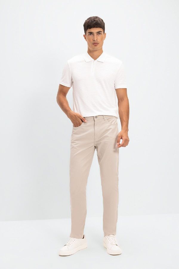 DEFACTO DEFACTO Skinny Leg Chino Canvas Trousers