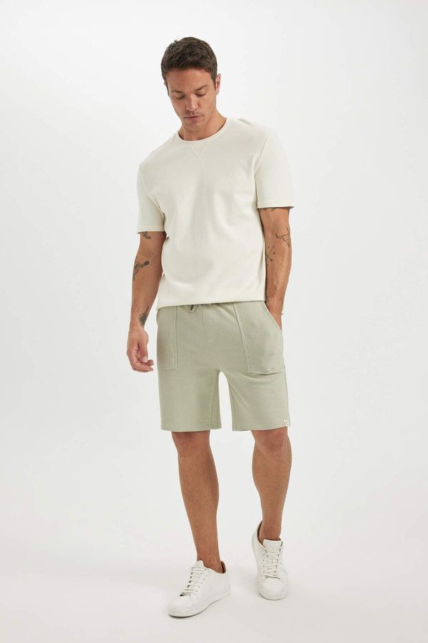 DEFACTO DEFACTO Slim Fit Elastic Waisted Shorts