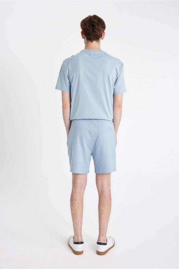 DEFACTO DEFACTO Slim Fit Skinny Cotton Shorts