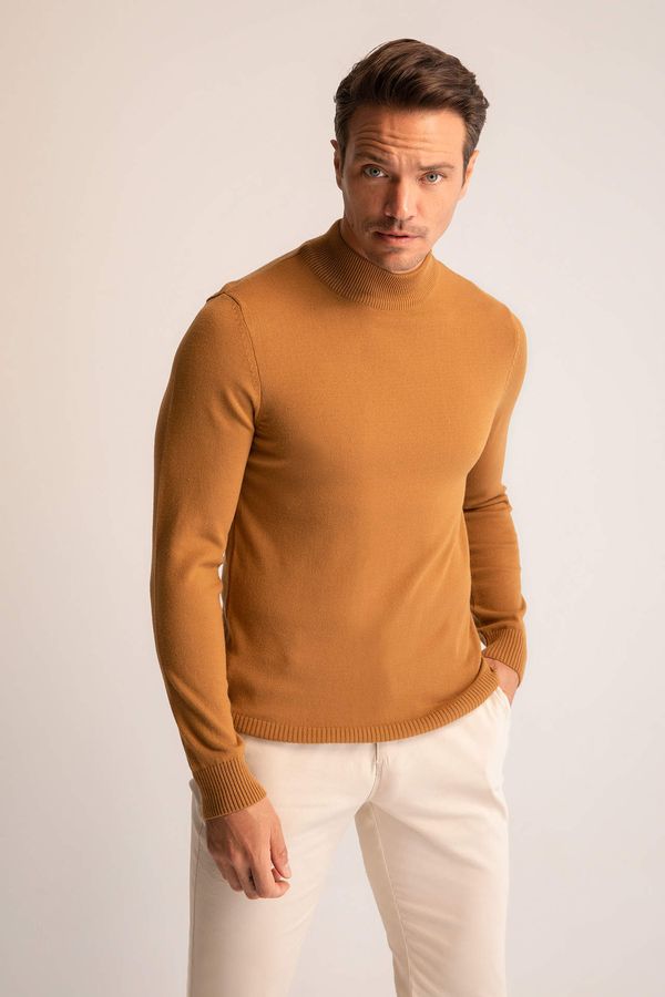 DEFACTO DEFACTO Slim Fit Turtleneck Pullover