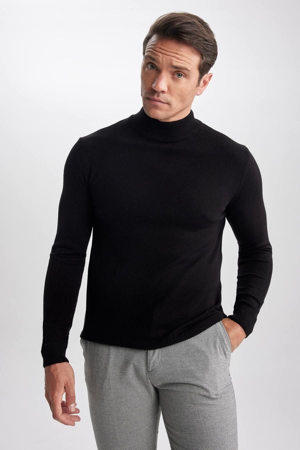 DEFACTO DEFACTO Slim Fit Turtleneck Sweater